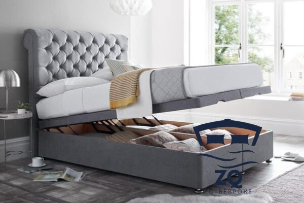 Sleigh Divan Ottoman Luxury Bed