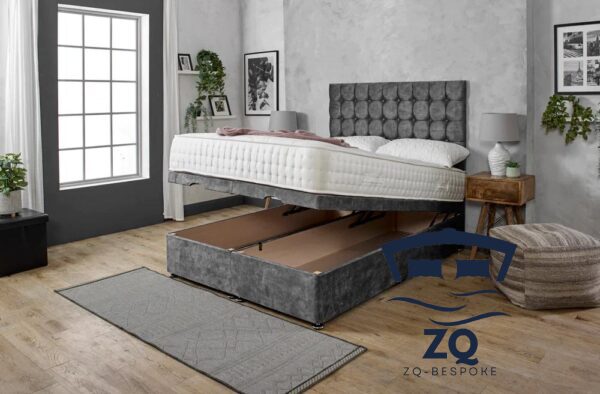 Luxury Cube Divan Ottoman Bed - Image 2