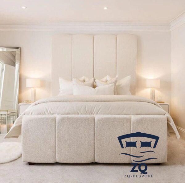 Alessia Boucle Bed