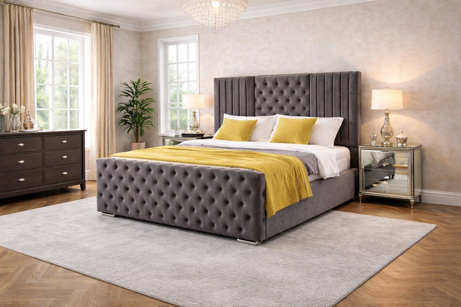 Denver Chesterfield Bed